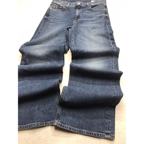 AYR Secret Sauce Comfort Stretch Wide Leg Jeans Women 31L (32x34 fit) Whiskered - Picture 3 of 16